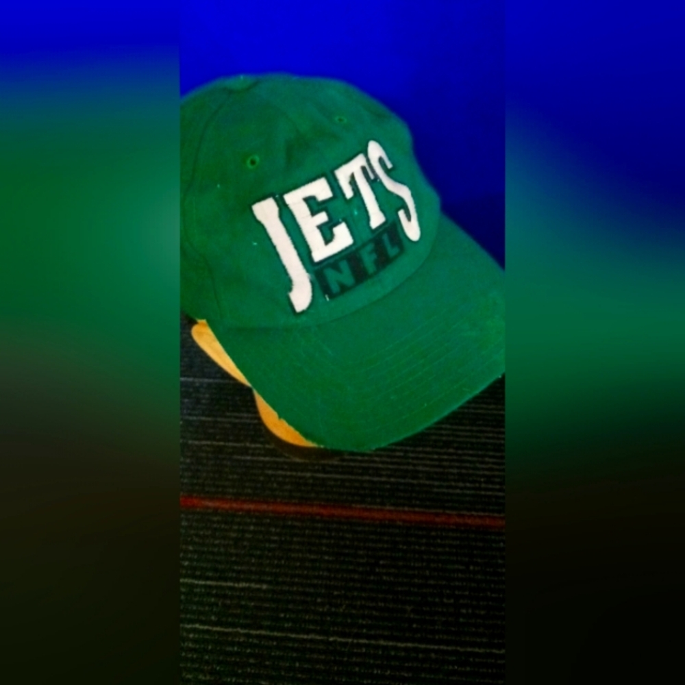 Jets NFL pearson Green and White Sports Cap